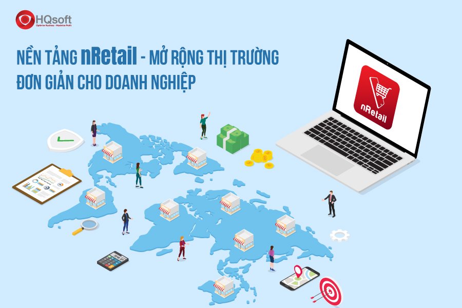 Nền tảng nRetail - mở rộng thị trường "tự động" cho các doanh nghiệp